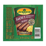 Eckrich Smok-Y breakfast sausage, maple, naturally hardwood smoked Full-Size Picture